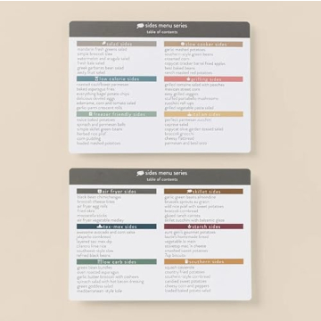 Meal Planner with 72 Recipe Cards for Effortless Cooking