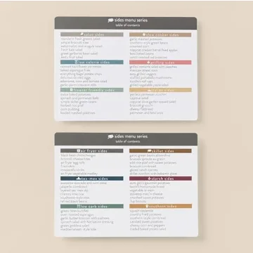Meal Planner with 72 Recipe Cards for Effortless Cooking
