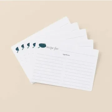 Meal Planner with 72 Recipe Cards for Effortless Cooking