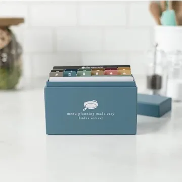 Meal Planner with 72 Recipe Cards for Effortless Cooking