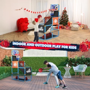 Arcade Basketball Game Set for Kids 3-12 Years