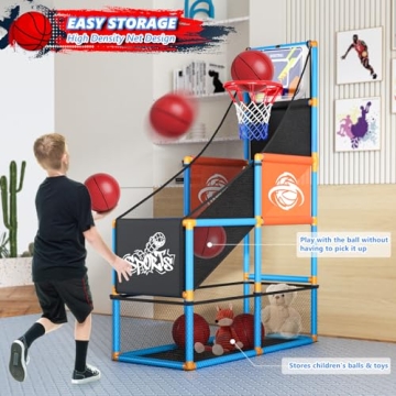Arcade Basketball Game Set for Kids 3-12 Years