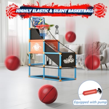 Arcade Basketball Game Set for Kids 3-12 Years
