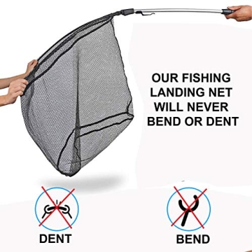 Premium 63" Aluminum Fishing Landing Net for All Ages