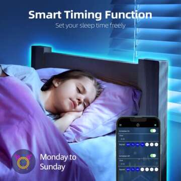 LED Lights for Bedroom, 100ft(2 Rolls of 50ft) LED Strip Lights, Music Sync Color Changing Led Lights with APP & IR Remote Control for Bedroom Room Home Decor Party Festival…