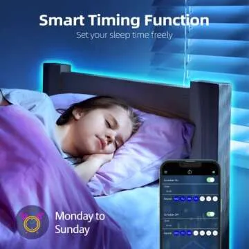 LED Lights for Bedroom, 100ft(2 Rolls of 50ft) LED Strip Lights, Music Sync Color Changing Led Lights with APP & IR Remote Control for Bedroom Room Home Decor Party Festival…