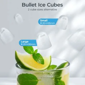 Compact Ice Makers Countertop Machine, Efficient and Portable