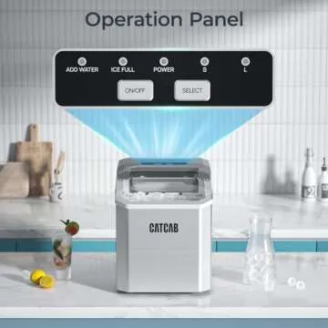 Compact Ice Makers Countertop Machine, Efficient and Portable