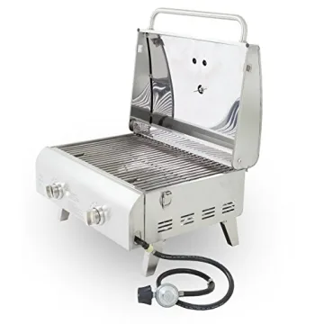 Pit Boss 75275 Stainless Steel Portable Grill Dual Burner