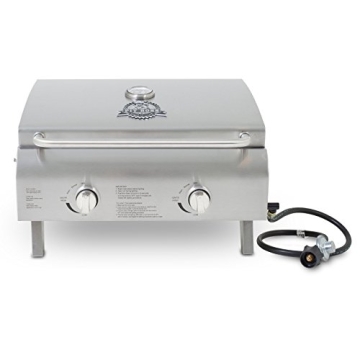 Pit Boss 75275 Stainless Steel Portable Grill Dual Burner
