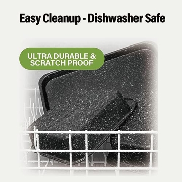 Granitestone 6 Pc Stackable Nonstick Bakeware Set