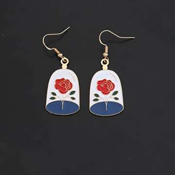 Royally Inspired Beauty Movie Charm Earrings for Her