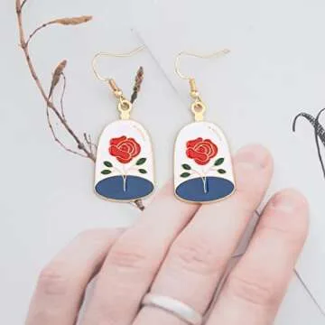 Royally Inspired Beauty Movie Charm Earrings for Her