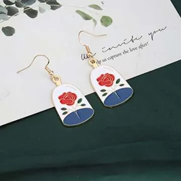 Royally Inspired Beauty Movie Charm Earrings for Her