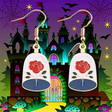 Royally Inspired Beauty Movie Charm Earrings for Her