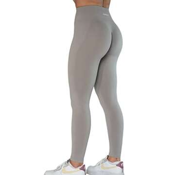 Comfortable Seamless Scrunch Leggings for Workouts