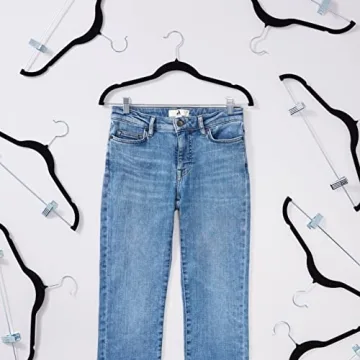 Amazon Basics Velvet Non-Slip Closet Hangers Pack of 24