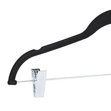 Amazon Basics Velvet Non-Slip Closet Hangers Pack of 24