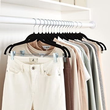 Amazon Basics Velvet Non-Slip Closet Hangers Pack of 24