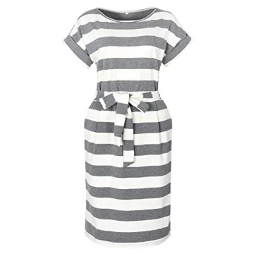 Roselux Women's Elegant Short Sleeve Work Pencil Dress