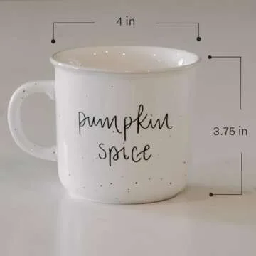 Sweet Water Decor Comfort & Joy Christmas Coffee Mug | 16oz Campfire Style Ceramic Mug | Seasonal Christmas Mugs for Women, Coworkers, & Hot Chocolate