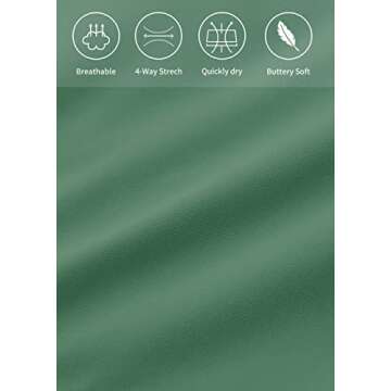 Workout Tops for Women Longline Sports Bra Womens Crop Top with Built in Bra Padded Gym Cropped Tank Tops(Mint,L