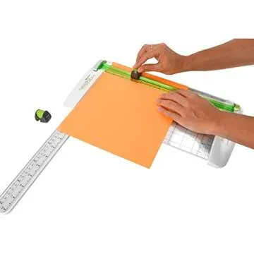 Westcott 12" CarboTitanium Personal Trimmer for Precise Cuts