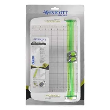 Westcott 12" CarboTitanium Personal Trimmer for Precise Cuts