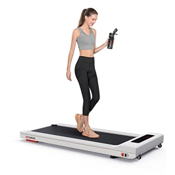 Bifanuo Under Desk Treadmill with Remote Control and 265lb Capacity