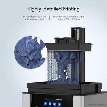 UniFormation 8K Resin Printer with Built-in Heater & Filter