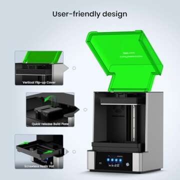 UniFormation 8K Resin Printer with Built-in Heater & Filter