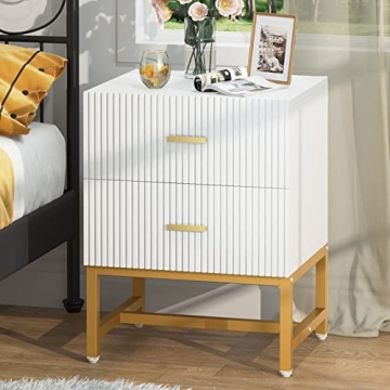 Tribesigns 2-Drawer Nightstand Set of 2 for Stylish Spaces