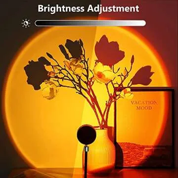 LEBROMI Sunset Lamp, 16 Colors Sunset Lamp Projection with Remote,Night Light for Party Living Room Bedroom Decor，Sun Lamp Gifts for Women (Sunset lamp)