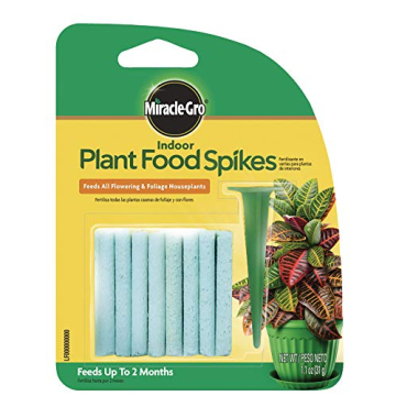 Miracle-Gro Indoor Plant Food Spikes - 24 Count for Lush Houseplants
