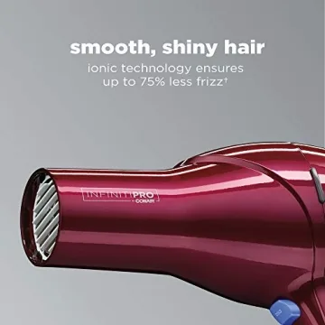 Powerful INFINITIPRO BY CONAIR Hair Dryer for Frizz-Free Shine