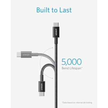 Anker 333 USB-C to USB-C Cable 6FT 2Pack Fast Charging