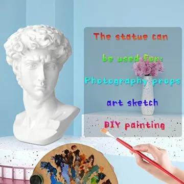 Norrclp Greek Statue of David - Elegant Home Decor Piece