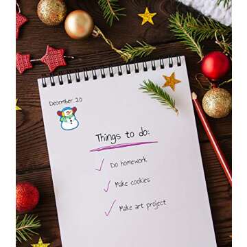 Carson Dellosa 84 Snowman Stickers for Kids, 6 Sheets of Snowmen and Snowflakes for Winter Crafts, Scrapbooking, Teacher Planner, Reward Chart, Stocking Stuffers, School Supplies, Classroom Must Haves