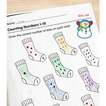 Carson Dellosa 84 Snowman Stickers for Kids, 6 Sheets of Snowmen and Snowflakes for Winter Crafts, Scrapbooking, Teacher Planner, Reward Chart, Stocking Stuffers, School Supplies, Classroom Must Haves