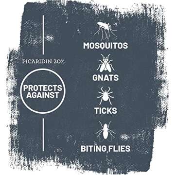 Ranger Ready Repellents Picaridin Insect Repellent Spray with Scent Zero - Mosquito Repellent and Tick Spray (3.4 oz., Pack of 2)