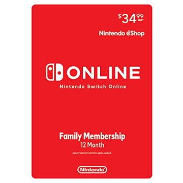 Nintendo Switch Online Family Membership 12 Month - Nintendo Switch [Digital Code]