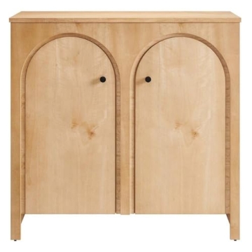 Modway Appia 2-Door Storage Cabinet - Modern Oak Elegance
