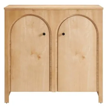 Modway Appia 2-Door Storage Cabinet - Modern Oak Elegance