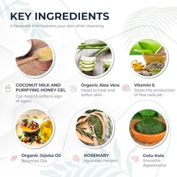 Foxbrim Naturals Gentle Coconut Honey Facial Cleanser 4oz