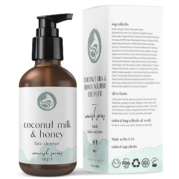 Foxbrim Naturals Gentle Coconut Honey Facial Cleanser 4oz