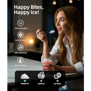 Portable Nugget Ice Maker for Home & Parties – Electactic