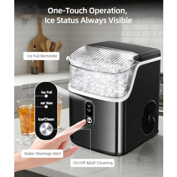 Portable Nugget Ice Maker for Home & Parties – Electactic