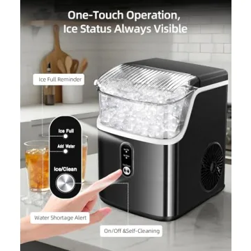 Portable Nugget Ice Maker for Home & Parties – Electactic