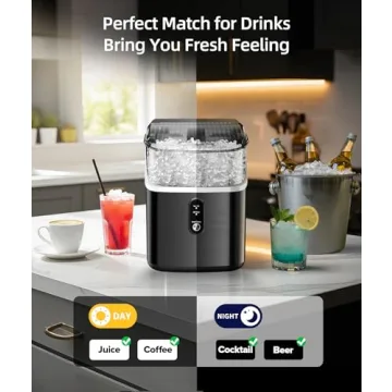 Portable Nugget Ice Maker for Home & Parties – Electactic