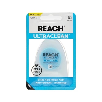 Listerine Ultraclean Dental Floss, Oral Care, Mint-Flavored, 30 Yards (Pack of 3)